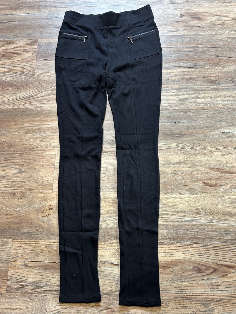 Suzy Shier Stretchy Dress Pants, Black, Size Small